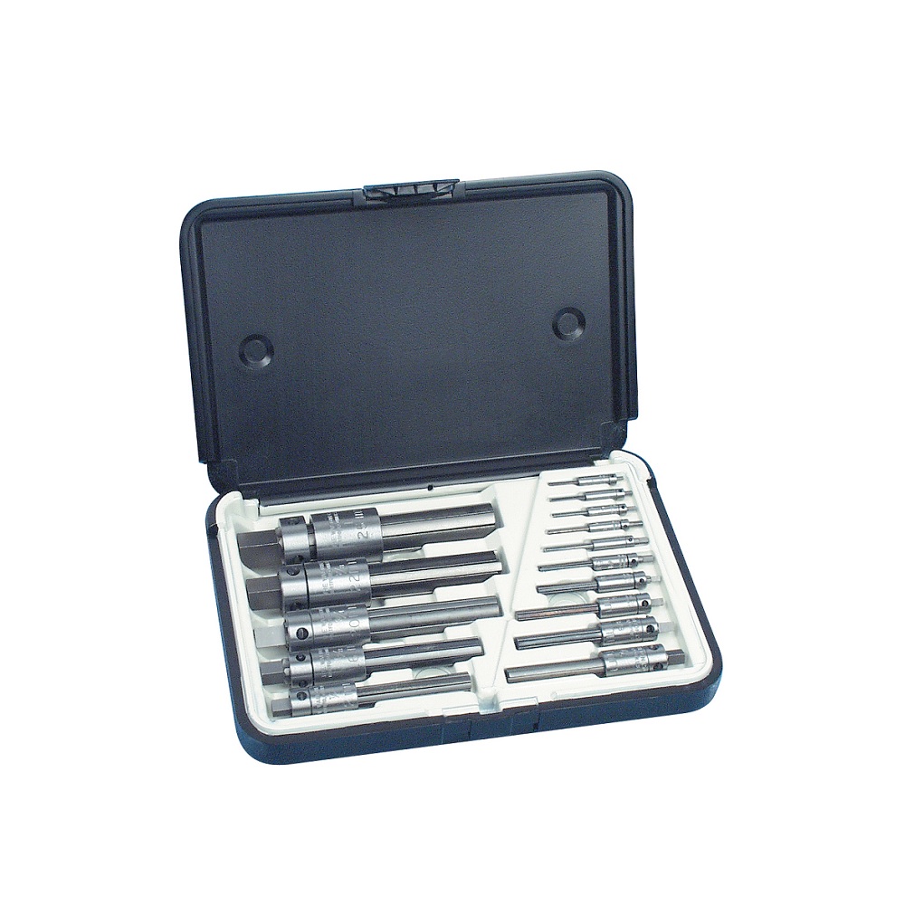 Walton 18011 11-Piece Multi-Flute Tap Extractor Set – Made In USA, Manual Screw Extractor Kit